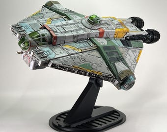 Micro Galaxy Squadron Stand for Ghost - Multiple Points of Rotation Version