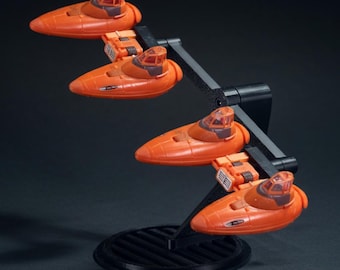 Micro Galaxy Squadron Dual Flight Stand (for smaller ships)