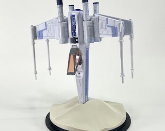 Micro Galaxy Squadron Visions X-Wing Diorama Display Stand
