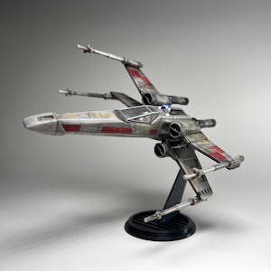 Star Wars Micro Galaxy Squadron X-Wing Rotatable Flight Stand (for open wings)