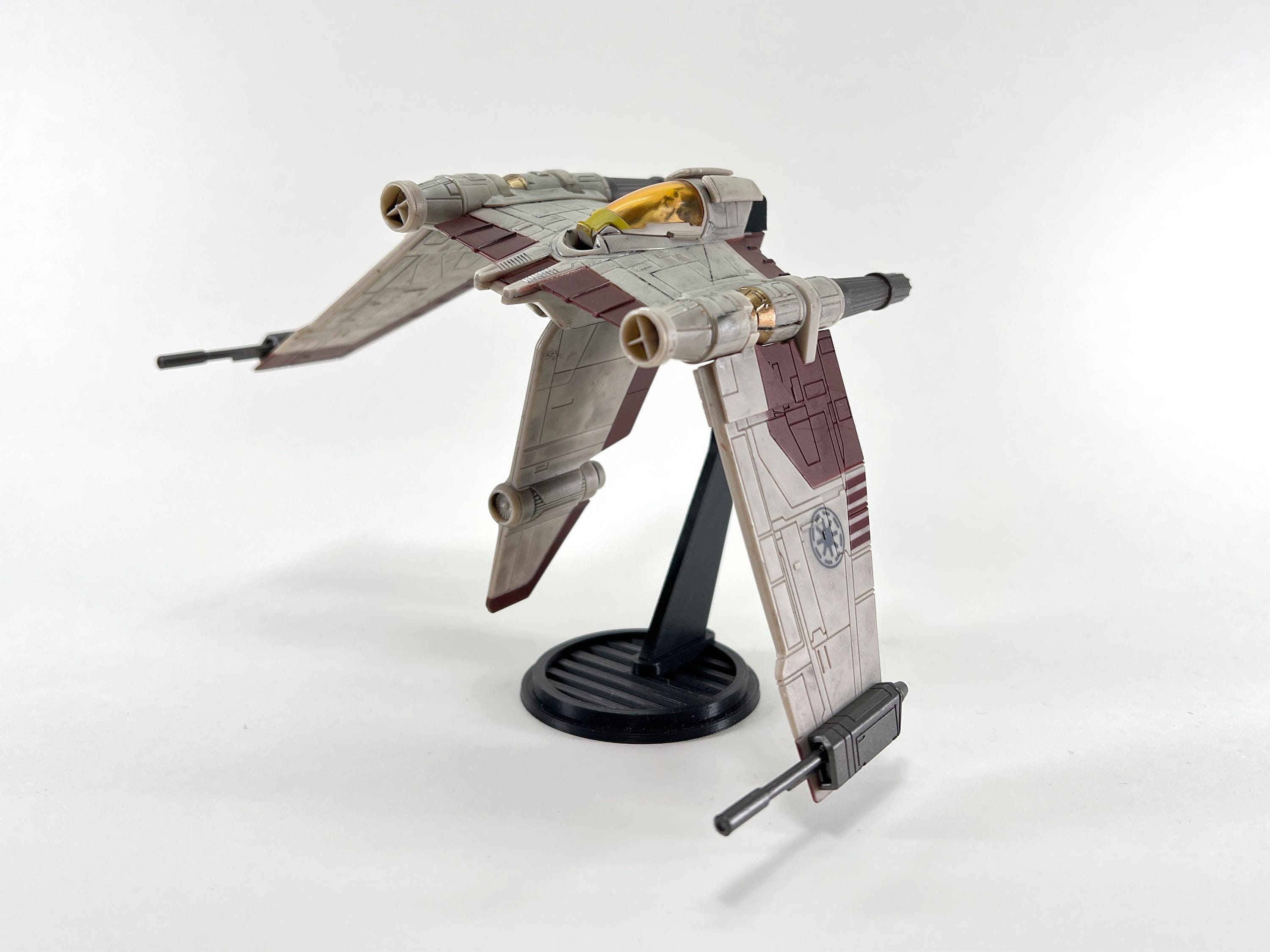 V-19 Torrent Flight Stand for Star Wars Micro Galaxy Squadron