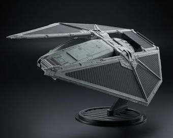 Star Wars Micro Galaxy Squadron TIE Reaper Stand | Rotatable 3D Printed Display