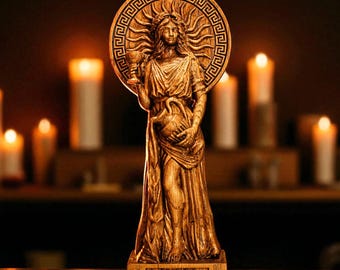 Sulis Minerva Statue, Sulis Minerva Roman Goddess, Roman Goddess Figure, Roman Mythology, Roman Gods, Roman Sculpture, Pagan Figurine