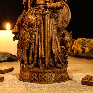 Norse god statue