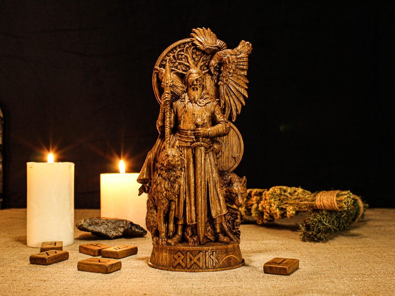 Odin statue
