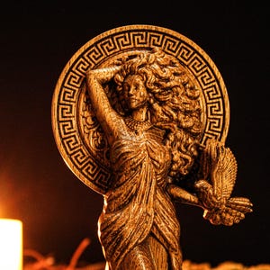 greek goddess statue