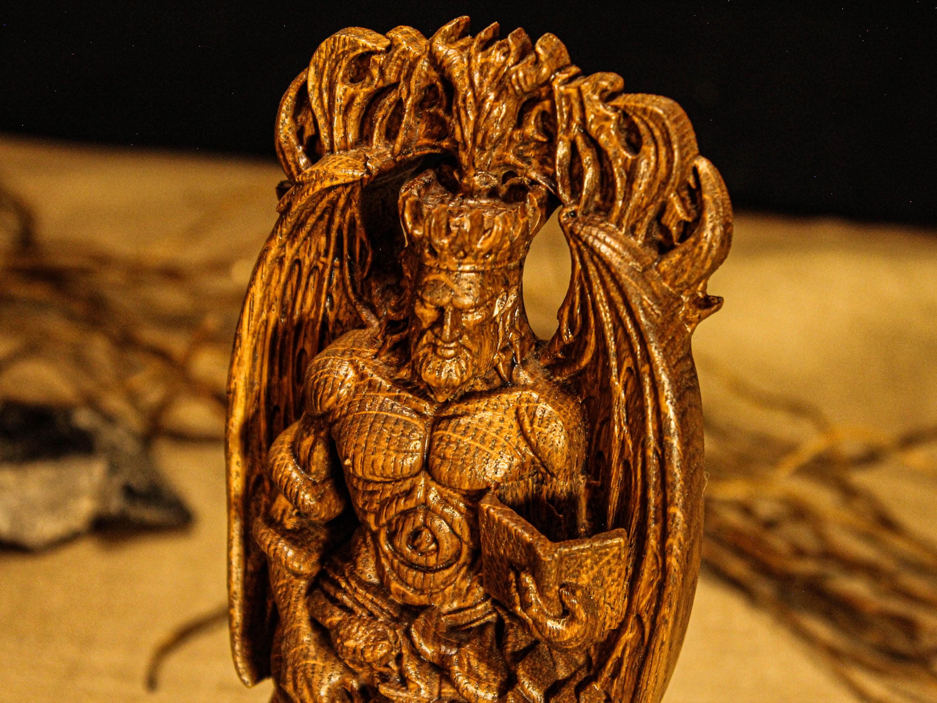 Astaroth Statue, Demon Astaroth Figure, Ars Goetia Statue, Demon Statue ...