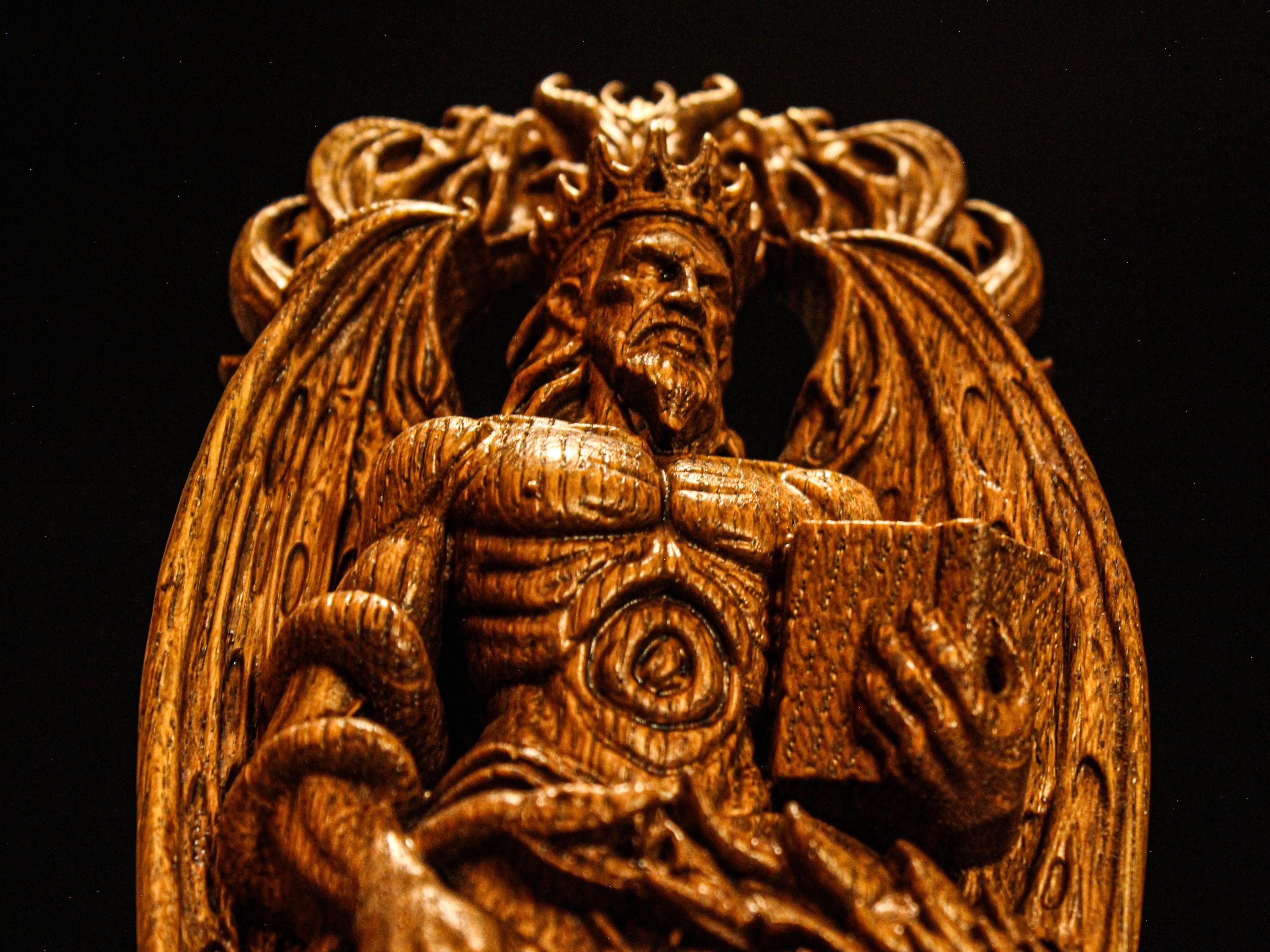 Astaroth Statue, Demon Astaroth Figure, Ars Goetia Statue, Demon Statue ...