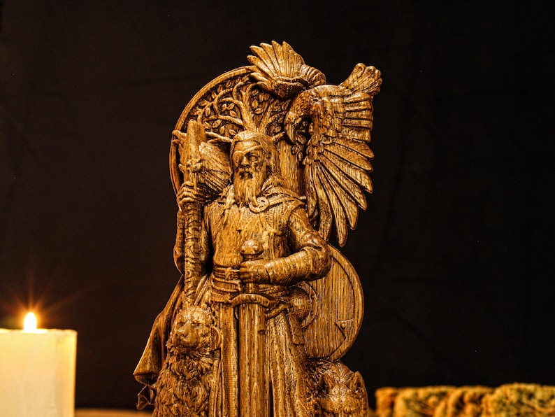 Viking statue