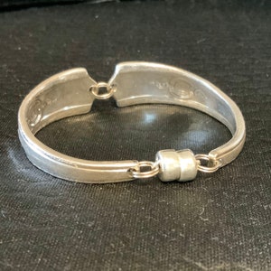 Royalty - XSm Upcycled Silverware Bracelet