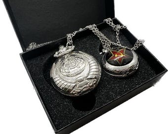 Reloj de bolsillo SSSR CCCP - Edición de coleccionista