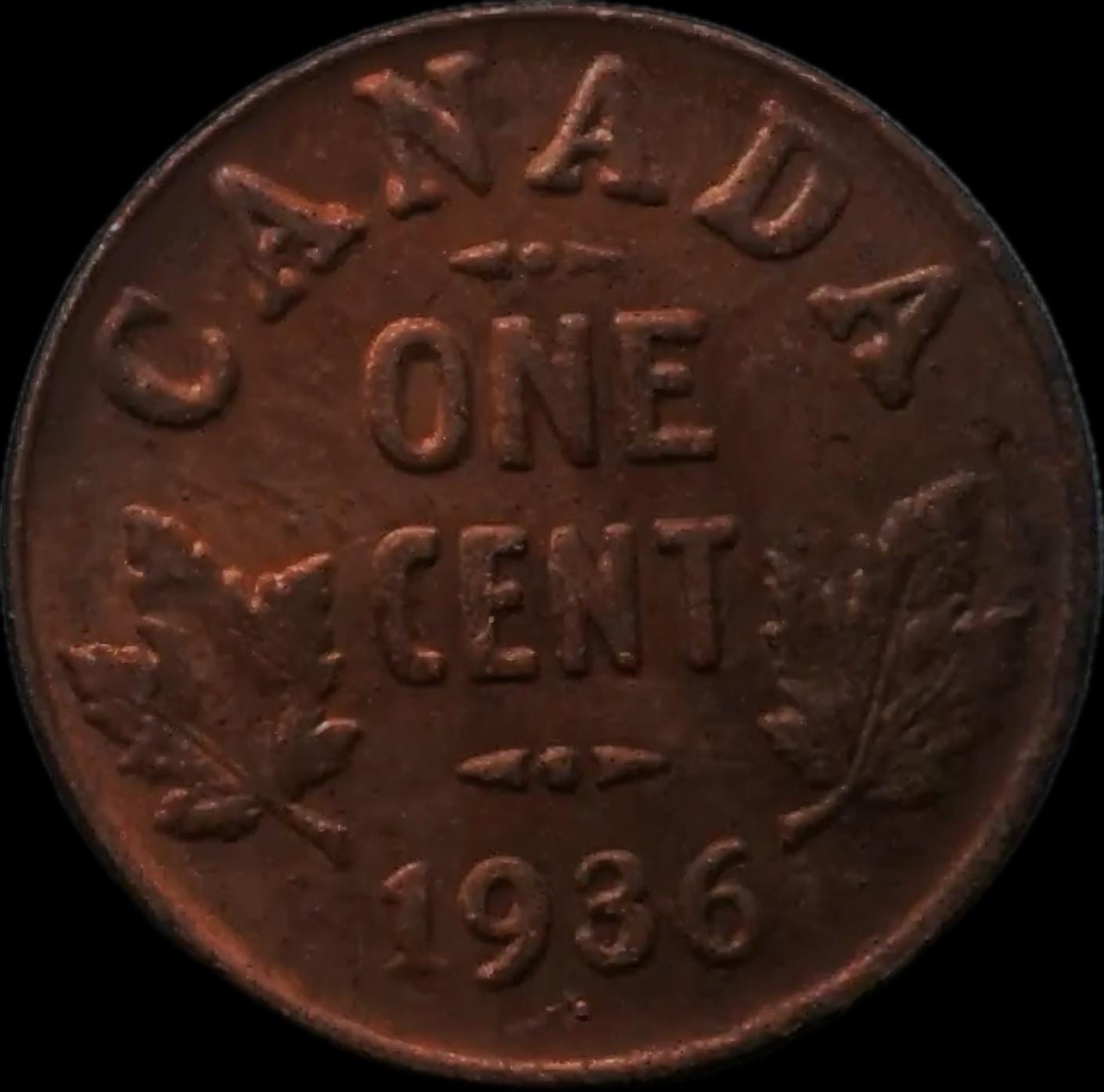 カナダ 1 セント硬貨 - Etsy 日本