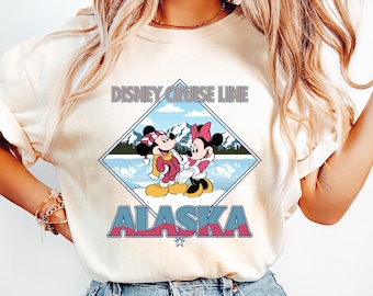 Disney Alaska Cruise 2025 T-shirt, Mickey And Friends Matching Cruise Tee, Disney Wonder Matching Cruise Shirts, Alaska Disney Wonder Tee