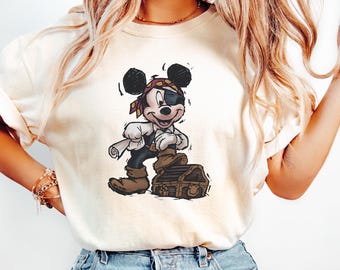 Disney Pirates Mickey Shirts, Disney Pirate Shirt, Disney Cruise Shirt, Pirate Shirt, Disney Mickey and Friends Pirate Shirt, Disney Cruise