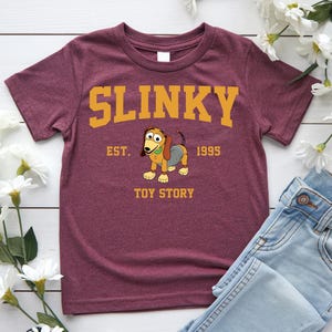 Slinky Dog Shirt, Toy Story Mickey Ears, Toddler Youth Sweatshirt, Walt Disney World Shirt, Dog Lover Gift, Toy Story Slinky Dog Shirt image 3