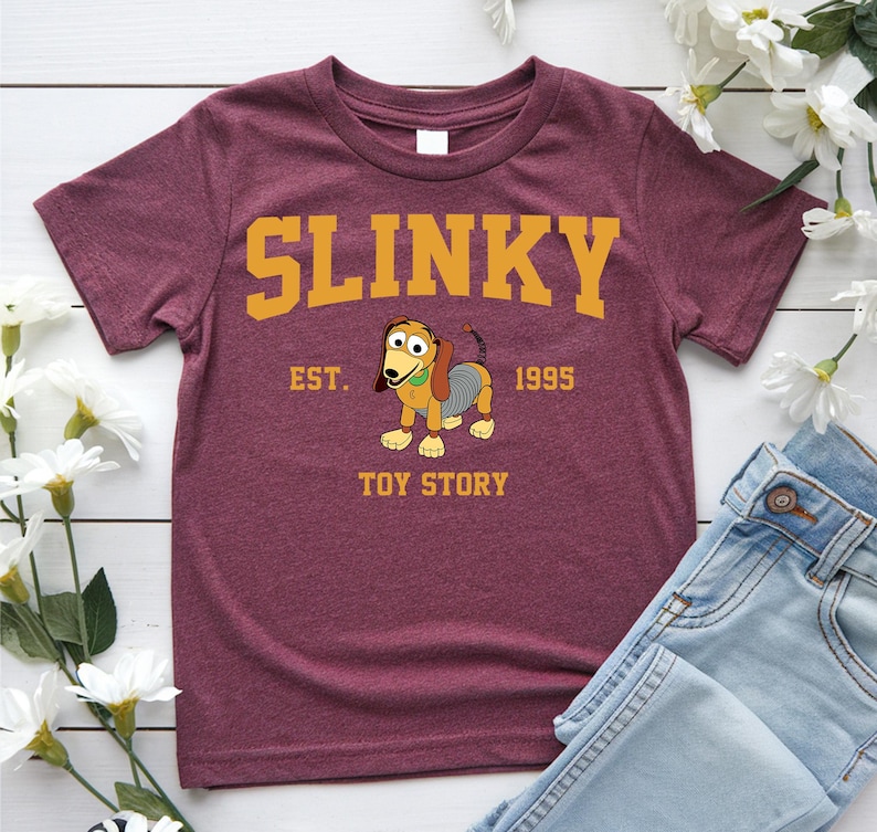 Slinky Dog Shirt, Toy Story Mickey Ears, Toddler Youth Sweatshirt, Walt Disney World Shirt, Dog Lover Gift, Toy Story Slinky Dog Shirt image 3
