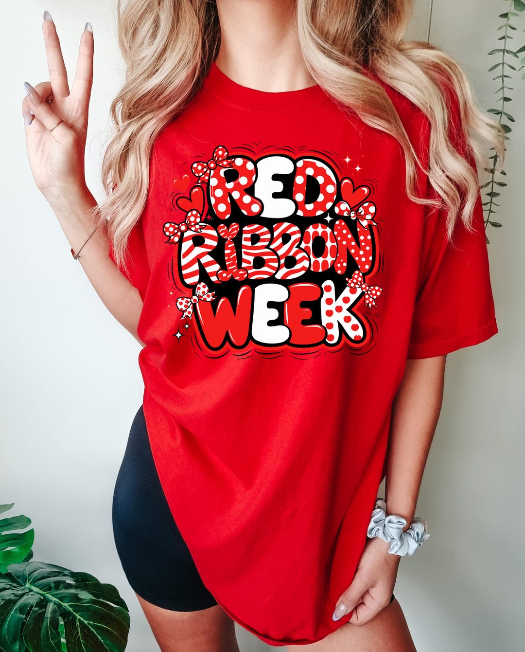 Red Ribbon Week Merch Red Ribbon Week Shirt, Red Ribbon Awareness Shirt, Red Ribbon Week ...