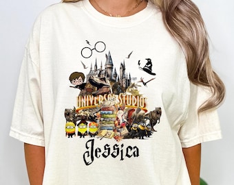 Universal Studios Shirt, Universal Studios Trip, Disney Family Vacation, Universal Tee, Wizard School Shirt, Fantasy World, Witchery Castle