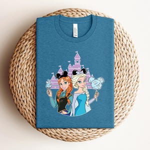 Princess Anna Shirt, Frozen Shirt, Frozen Anna Shirt, Princess Anna Shirt, Mickey Ears Tee, Frozen Characters, Disney Princess Shirts image 12
