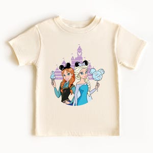 Princess Anna Shirt, Frozen Shirt, Frozen Anna Shirt, Princess Anna Shirt, Mickey Ears Tee, Frozen Characters, Disney Princess Shirts image 3