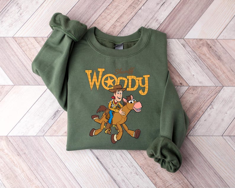 Disney Toy Story Sheriff Woody Shirt, Toy Story Characters Shirt, Disney Trip Shirt, Toy Story Country Shirt, Western Woody Shirt, Pixar Tee image 5