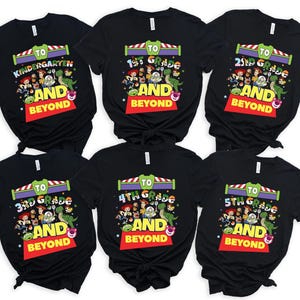Toy Story First Day Of School Shirt, Disney Pixar Teacher Tee, Back To School Shirt, Happy First Day Teacher Gift, Classroom Outfit
