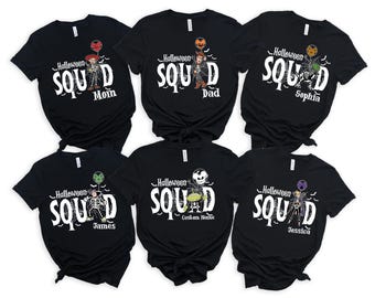Toy Story Halloween Squad Shirt, Disney Halloween 2025 Custom Shirt, Spooky Season Halloween, Woody Buzz Lightyear Jessie Halloween Shirt