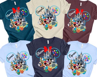 Disney 2026 Shirt, Family Disney Trip Shirts, Disneyworld Outfit, Mickey Minnie Shirt, Disney Vacation Tee, Matching Family Disneyland Shirt