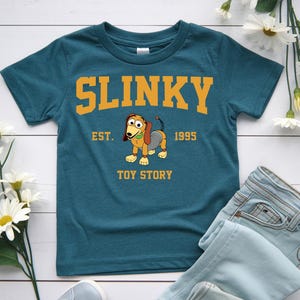 Slinky Dog Shirt, Toy Story Mickey Ears, Toddler Youth Sweatshirt, Walt Disney World Shirt, Dog Lover Gift, Toy Story Slinky Dog Shirt image 7