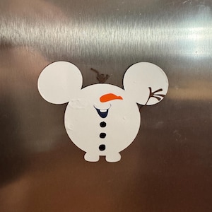 Disney Frozen Themed Customizable Mickey Ear Magnet