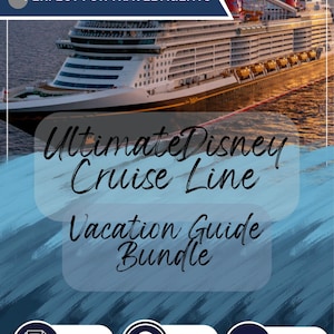 Disney Cruise Travel Agent Toolkit | Canva Template Bundle | Cruise Guide, Ships, Ports, Packing & Tips | Client Ready Travel Agent Tools