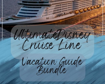 Kit de herramientas para agentes de viajes de Disney Cruise / Paquete de plantillas de Canva / Guía de cruceros, barcos, puertos, equipaje y consejos / Herramientas para agentes de viajes listas para el cliente