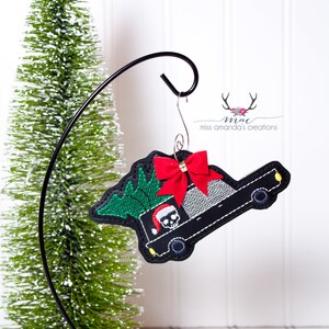 Hearse Christmas Ornament