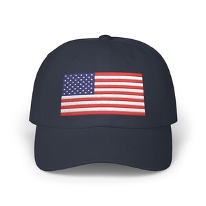 USA Flag Dad Cap: Patriotic American Baseball Hat
