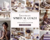 150 Lavender Spiritual Branding Images | Spiritual Business Aesthetic | Lavender Spiritual Business Stock Photos | Spiritual Coach Images