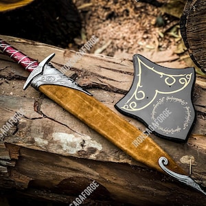 Movie Replica Sword: Collectible Cosplay Prop - Detailed Home Display