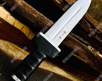 Dagas Thorfinn hechas a mano de la saga Vinland / Accesorios coleccionables inspirados en el anime con funda / Regalo único para él, amigos y cosplayers