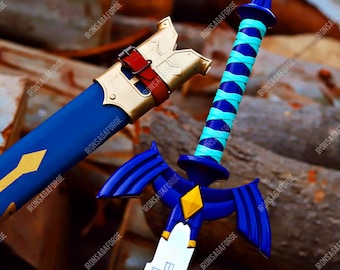 Handmade Zelda Master Sword Replica, Twilight Princess Collectible