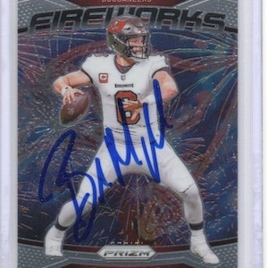 Handsignierte Baker Mayfield Football Card Signed Tampa Bay Buccaneers