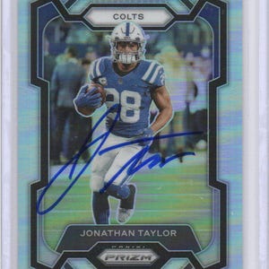 “Jonathan Taylor Football Card Indianapolis Colts Indianapolis Colts”.