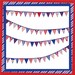 Union Jack Pennant Banners Digital Clip Art