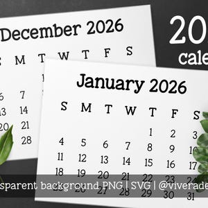 May include: A printable calendar for the year 2026, with a white background and black text. The calendar includes the months of December 2026 and January 2027. The text "2026 calendar" is at the top of the page.
