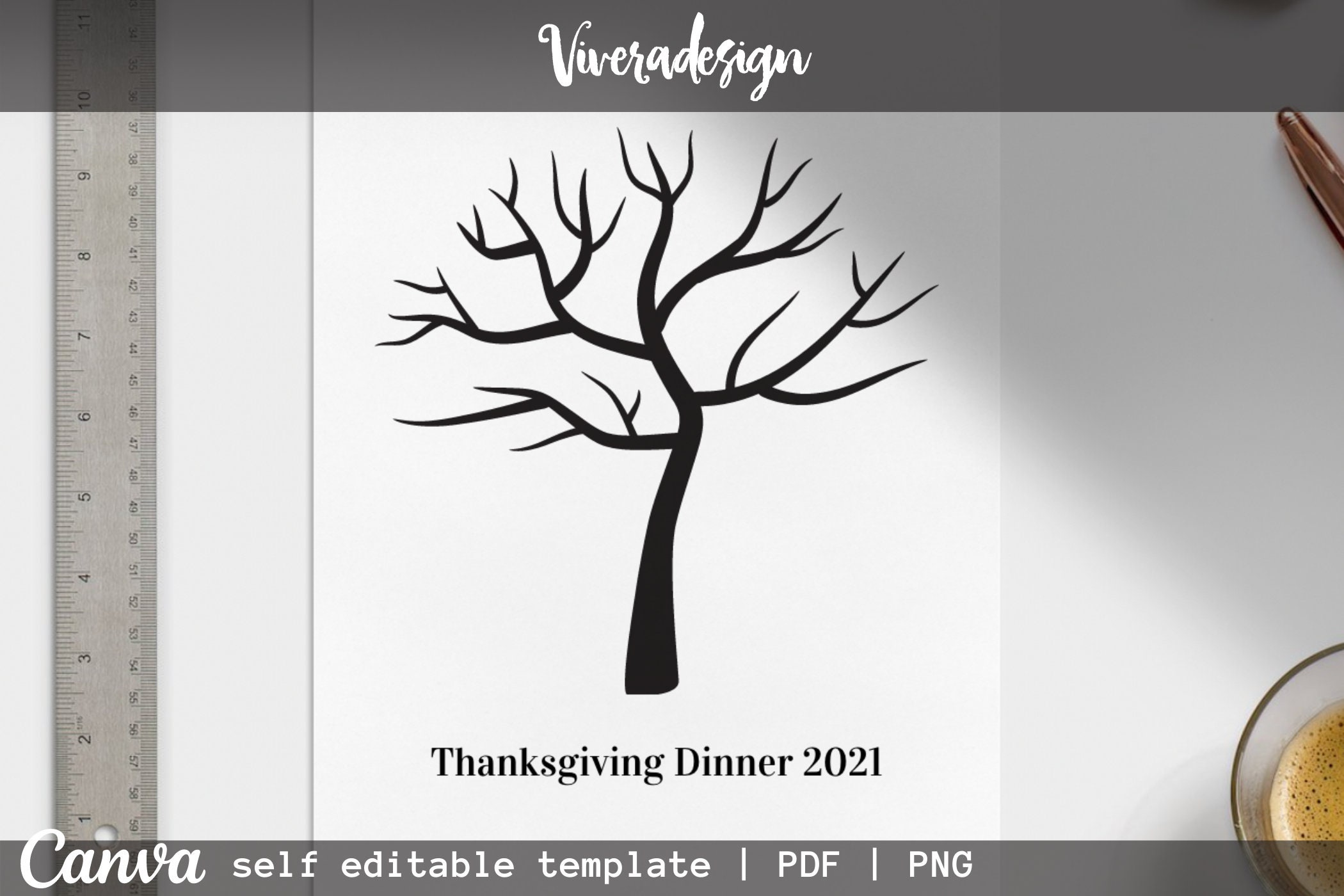 Tree Template No Leaves
