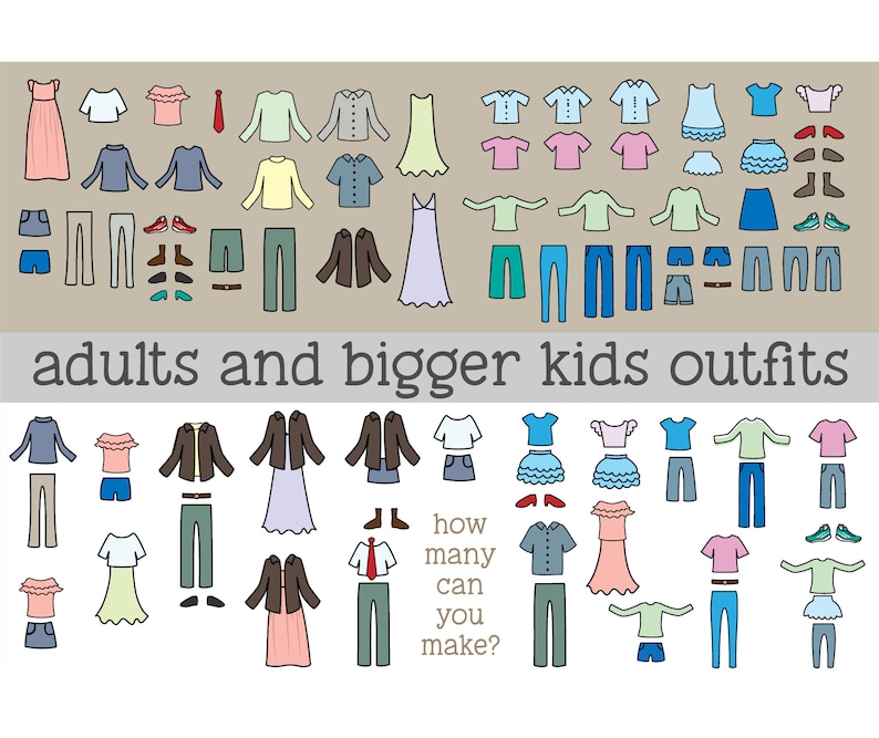 Download Vector Family Stick Figures SVG PDF EPS Line Art | Etsy