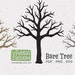 Bare Tree - Printable PDF | PNG | SVG - Tree With No Leaves - Winter ...