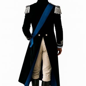Royal Prince Costume Coat | Men’s Regal Embroidered Tailcoat With ...
