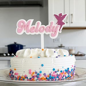 First Birthday Cake Topper, Acrylic Cake Topper, Custom Cake Topper, Smash Cake Topper, Kids Birthday Decor, Name Cake Topper