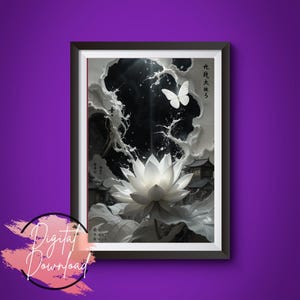 Vintage Gallery Wall, Botanical Printable,  Antique Botanical, Rustic Flowers Print, Vintage Landscape, Neutral Flower Print, Print Wall Art