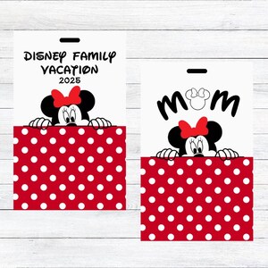Minnie Mouse Luggage Tags