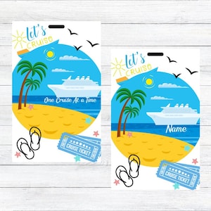 One Cruise At a Time Luggage Tag